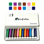12 Colors Regular Set / 12色普通色套装 - 12ml per tube
