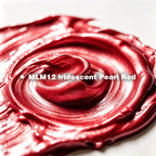 12 Iridescent Pearl Red