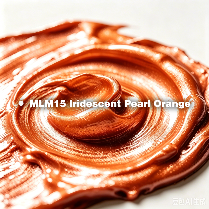 15 Iridescent Pearl Orange