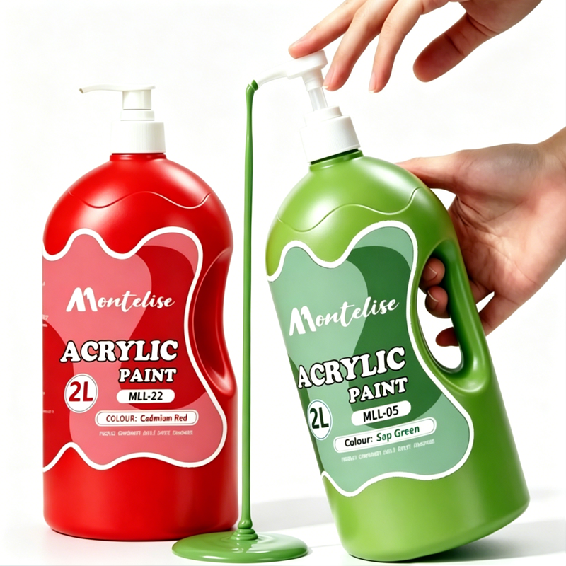 Montelise large bottle acrylic paint for creative projects