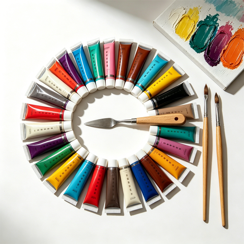 Acrylic Tube Paint Set