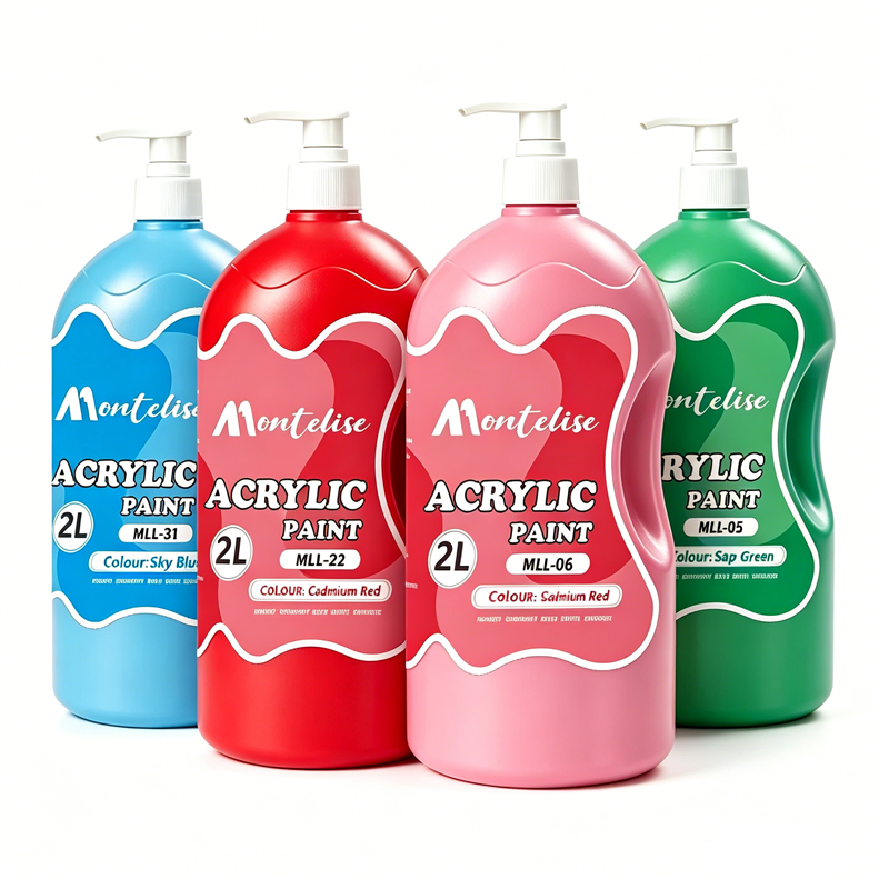 Bottled Acrylic Paint