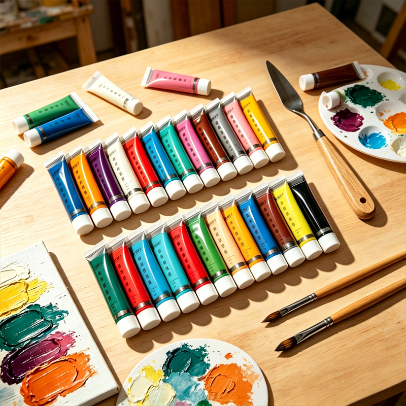 Acrylic Tube Paint Set