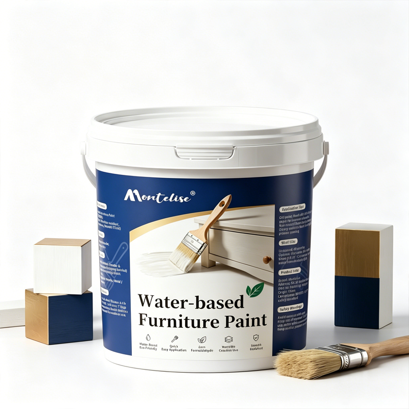 Montelise furniture paint for cabinets, chairs, shelves, and home refresh projects