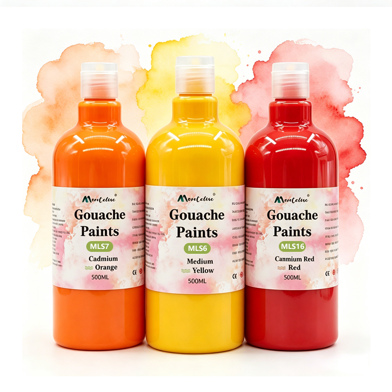 Montelise gouache paint for classrooms, studio practice, and color work
