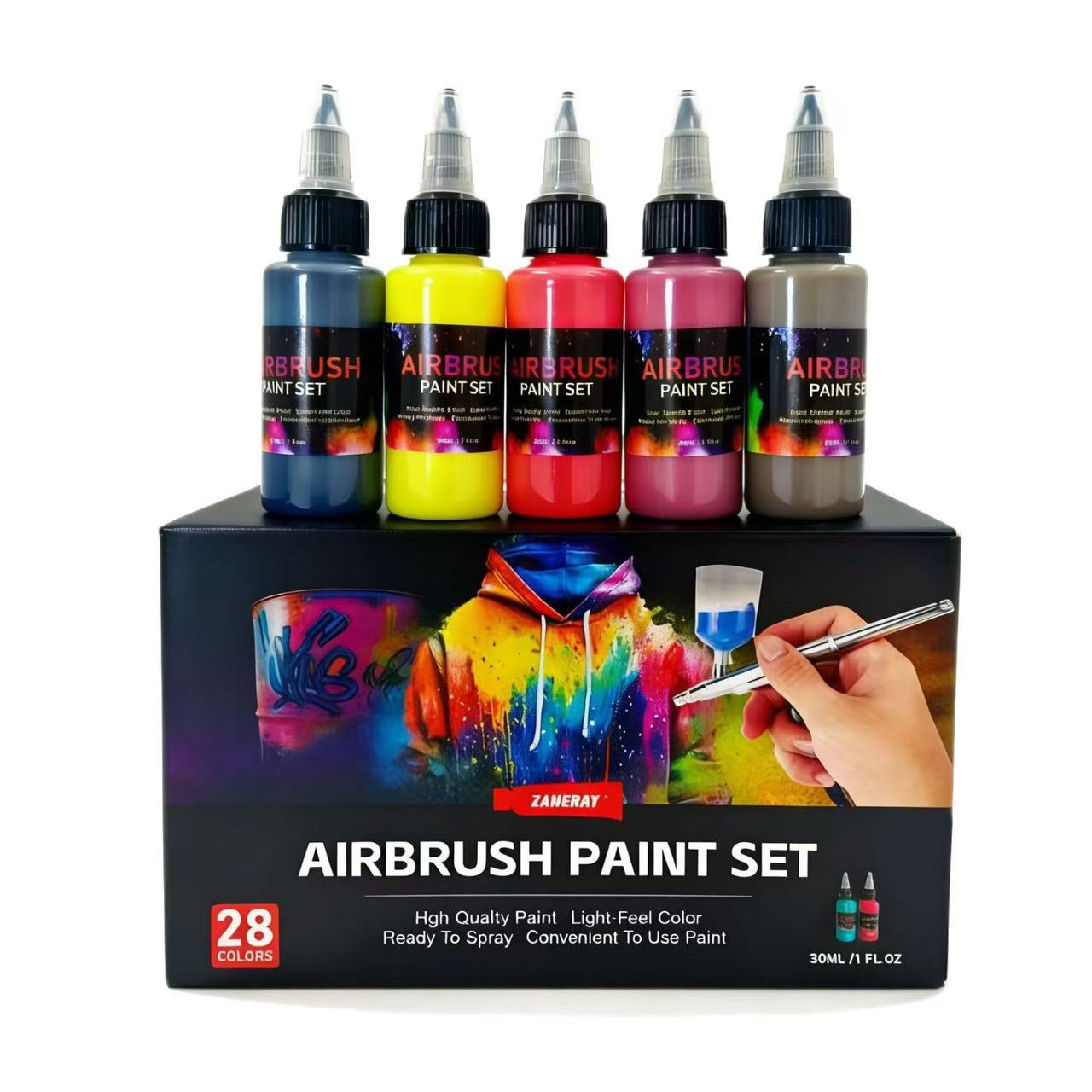 Ready to spray acrylic airbrush paint for models crafts and DIY