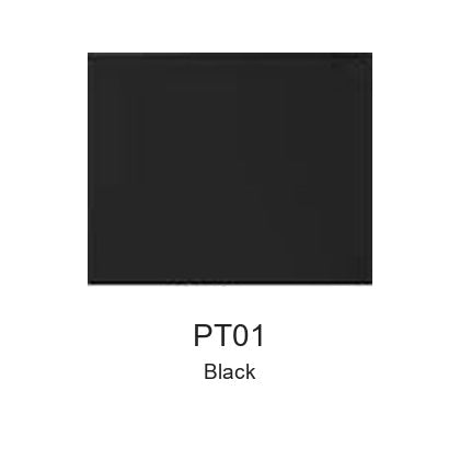 Montelise spray paint PT01 Black color swatch