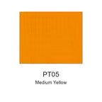 Montelise spray paint PT05 Medium Yellow color swatch