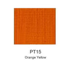 Montelise spray paint PT15 Orange Yellow color swatch