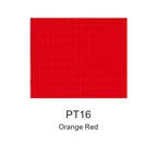 Montelise spray paint PT16 Orange Red color swatch