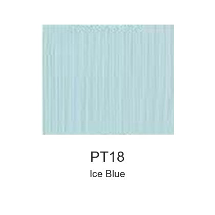 Montelise spray paint PT18 Ice Blue color swatch