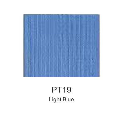 Montelise spray paint PT19 Light Blue color swatch
