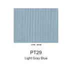 Montelise spray paint PT29 Light Gray Blue color swatch