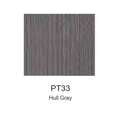 Montelise spray paint PT33 Hull Gray color swatch