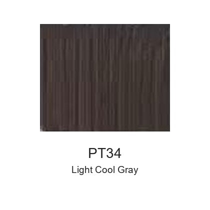 Montelise spray paint PT34 Light Cool Gray color swatch