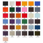 Montelise multi-purpose water-based spray paint color card PT01 to PT37